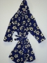 Made With Love & Kisses Flurr Robe-Blue Soccer