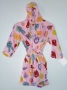 Made With Love & Kisses Flurr Robe-Pink Groovy