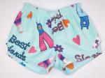 Made With Love & Kisses Flurr Shorts Sleepover Mint