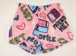 Made With Love & Kisses Flurr Shorts Social Media