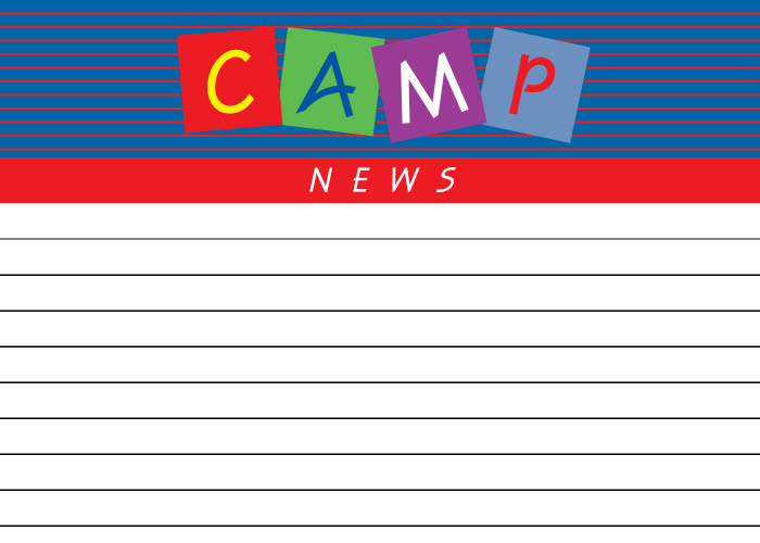 Camp News  Notecards (Camp Stationery)