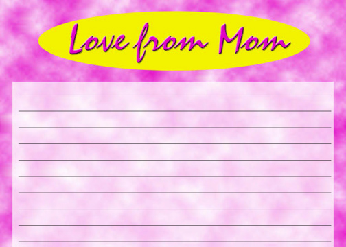 Love From Mom Notecards (Camp Stationery)