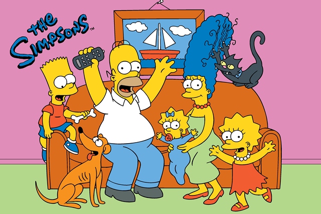 Simpsons Couch Rug 24 x 48
