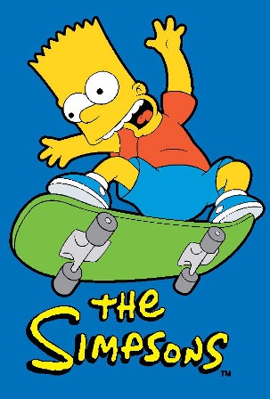 Simpson Skateboard Rug 24 x 48