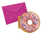 Donut Die-Cut Notecards
