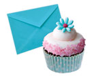 Sweet Cupcake Die-Cut Notecards