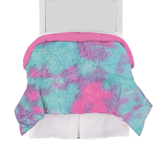 Sherbert Tie Dye Furry Comforter Www Campstuff4less Com