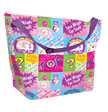 Dum Dums Patchwork Weekender Bag w/Hang Tag