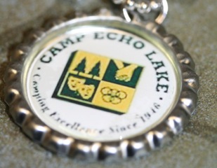 Bottle Cap Necklace-Echo Lake