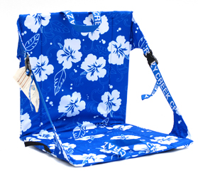 Crazy Creek Original Chair-Blue Hibiscus