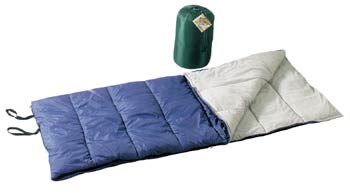 Nylon Sleeping Bag-Blue