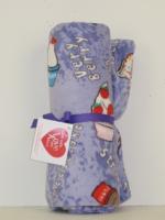 Made with Love & Kisses Flurr Blanket-Blueberry Yogurt