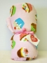 Made with Love & Kisses Flurr Blanket-Pink Cupcake