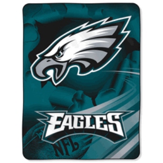Sports Cot Blanket-Eagles