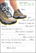 Penny Laine Stationery Kit- Hikin Boots Fill In (Camp Stationery)