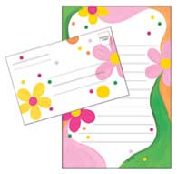 Penny Laine Fold And Seal  Flower (Camp Stationery)