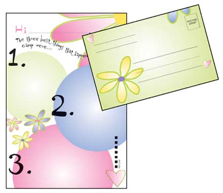 Penny Laine Fold And Seal - Balloons (Camp Stationery)
