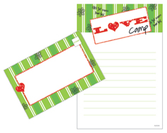 Penny Laine Papers-Love Camp-Fold n Seal (Camp Stationery)