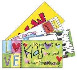 Penny Laine Papers-Postcard Booklet-Child to Grandparent