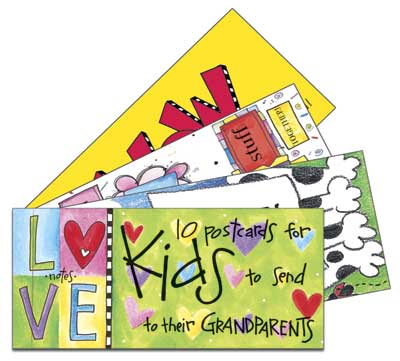 Penny Laine Papers-Postcard Booklet-Child to Grandparent