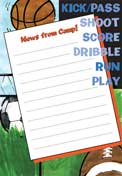 Penny Laine Papers-Kick/Pass-Lined (Camp Stationery)