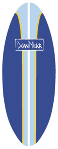 Dan Miller Surfboard Rug