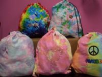 Tye Dye Cinch Pack-Plain