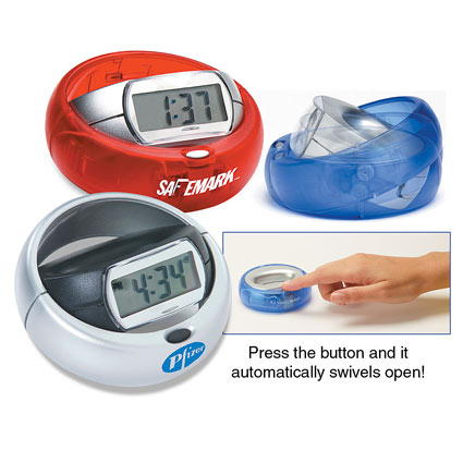 Pop Up Digital Alarm Clock