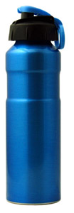 20 Oz. BPA Free Aluminum Water Bottle-Solid Blue