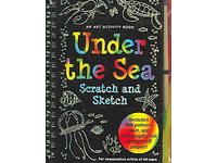 Under the Sea Scratch & Sketch Book