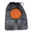 Mesh Basketball Laundry Bag-Black