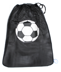 Mesh Soccer Laundry Bag-Black Only