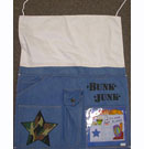 Denim Star Bed Caddy (Bunk Junk)