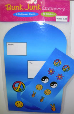 Camp Tattoo Fold and Seal Stationery