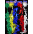 Color War Feather Hair Clip On