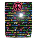 Black Peace/Love/Camp Clipboard (Bunk Junk)