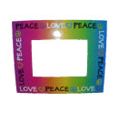 Brush Stroke Peace/Love Autograph Picture Frame (Bunk Junk)