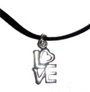 Love Charm on Confettio Necklace