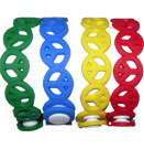 Silicone Peace Snap Bracelet (Bunk Junk)