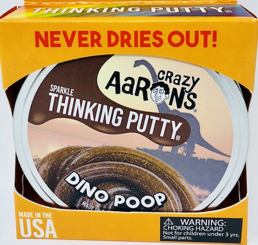 dino poop thinking putty