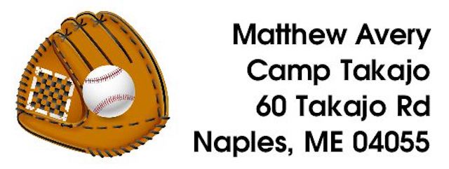 custom camp return address labels www