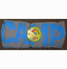 Camp-Peace/Love/Friends Sweatshirt Blanket
