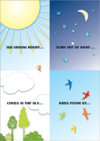 Penny Laine Greeting Cards-Sun Shining Bright Stars Out