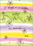 Penny Laine Greeting Cards- Thought of My Camper Today
