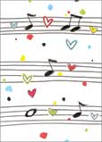 Penny Laine Papers Greeting Card-Love Notes
