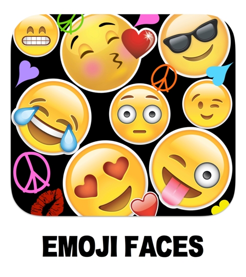 namedrops 50x60 blanket emoji faces www