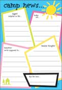 Penny Laine Papers-Camp News-Girls Lined (Camp Stationery)