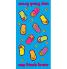 Camp Friends Flip Flop Towel (Bunk Junk)