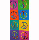 Peace Sign Towel (Bunk Junk)