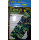 Camo Foldover Stationery Set (Camp Stationery)